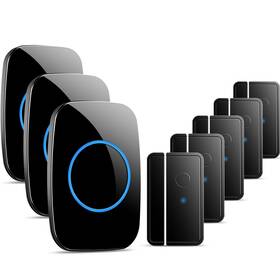 Full House 936657710785 Door Chime When Opens Fullhouse Sensor Wireless Entry Alarm With 1