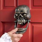 G-sp2716-o Design Toscano Large Skull Door Knocker Home
