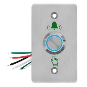 Db-005 Gagalor Waterproof Doorbell Button Lighted Push Switch With Led No&nc Stainle
