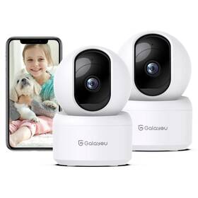 Wc-ad-3 Galayou Indoor Security Camera 2k Pet 360 Degree 2.4g Wifi Home Secu