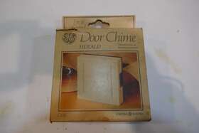 C106 Ge Door Chime Herald Ac Dc Vintage New Old Stock Front And Rear