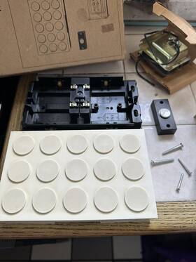 C-801 Ge C801 Vintage 1970 S Nos Mcm Doorbell Chime Model Mid Century Modern Lego