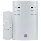 Ge Pushbutton Plug-in Door Chime With 2 Melodies 043180192981