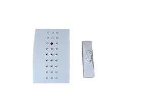 19234t General Electric 19234/st-66 Ge Wireless Door Chime With Doorbell Push Button Type Nm -white