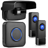 Gg71 Bitiwend Weatherproof Outdoor Motion Sensors Detector Doorbell Wireless 696393352767