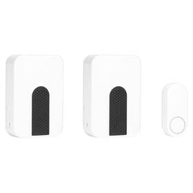 Globe 058219727843 Black/white Plastic Wireless Doorbell Kit