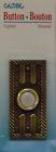 05821976121 Globe 2 Lighted Door Bell Wired Push Button Solid Antique Brass Finish