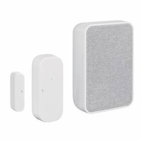 18000173 Globe Electric Doorbell/ Door Or Window Break-in Alert Kit Battery Operated White/gray - 180001