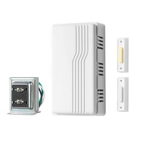 91008652 Globe Electric Heath Zenith Plastic Wired Contractor - White
