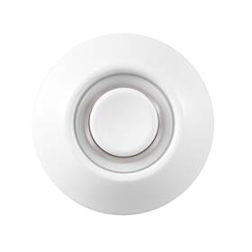 91009236 Globe Electric Heath Zenith Metal Wired Lighted Push - White