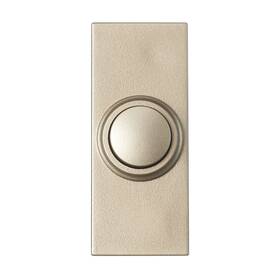 91009257 Globe Electric Heath Zenith Wireless Push Doorbell - Nickel