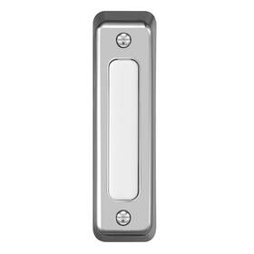 91009259 Globe Electric Heath Zenith Plastic Wired Push Doorbell - Nickel