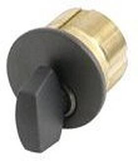 1475445 Gms M100t 1 Thumbturn Mortise Cylinder Dark Brown Finish By