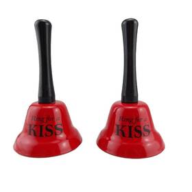 Gocomcom 957316627022 Honbay 2pcs Of Hand Bells Call Bell For Family Loves Musical Co