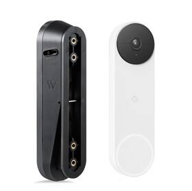Google 195925492037 Nest Doorbell With Vertical Mount - Snow