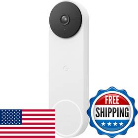 Ga01318-us Google B09gzq1mhc Nest Doorbell Battery - Snow