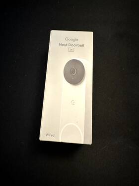 G6ppp Google Nest Doorbell 2k Wired New