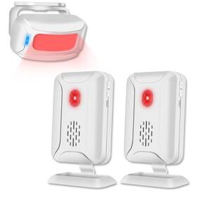 Alarm-1pk-25 Greencycle M-sf20r-1pk Door Sensor Chime Motion Detector Alarm Commercial Bells For