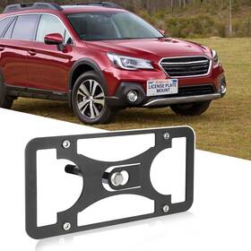 Gruoiz 756542406458 No Drill Front Bumper License Plate Mount Compatible With Sub