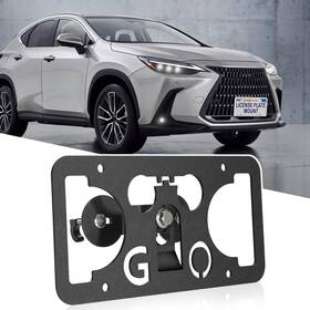 J310 Gruoiz 756542419489 No Drill Front Bumper License Plate Mount Compatible With Lexus Lx 2022-
