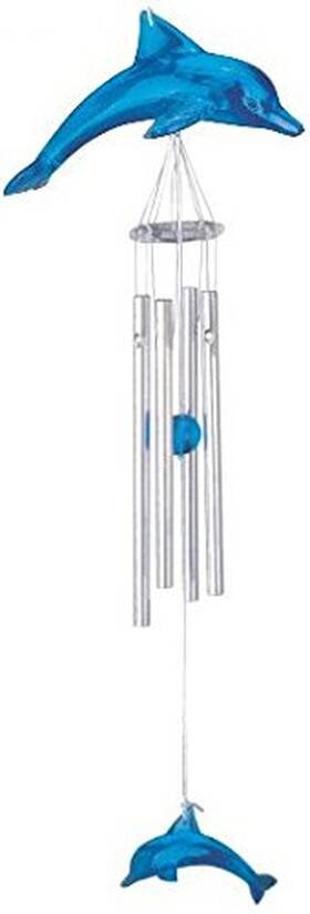Ss-g-98651 Gsc Wind Chime Acrylic Dolphin Hanging Garden Porch Decoration Collection