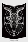 Guatans7609585k150xg200 Vanfan Home Decor Tapestry Wall Hanging Pentagram With Demon Baphomet