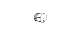 8-26d-6p-scc Hager 3902-1-1/8-26d-6p-scc Fixed Mortise Cylinder Satin Chrome