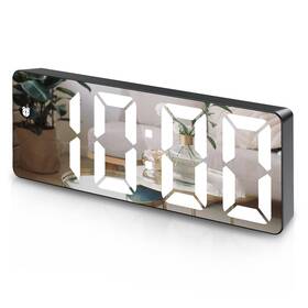 Hainow 608037431325 Digital Alarm Clock 6.5inch Large Display Led For Bedroom Electronic