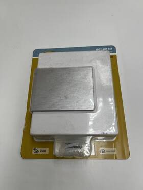1001 Hampton Bay 016963076143 Wireless Or Wired Doorbell White Brushed Nickel Finish 407 811
