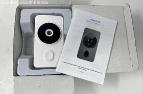 Vd100 Hanpu White Wide Angle Lens Mini Camera Doorbell Not Tested