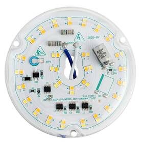 Hao3cct15w Haoledi 3.94ftft 15w Led Ceiling Fan Light Retrofit Kit Replacement Pane