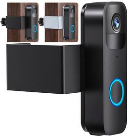 Hapzoom 614161234060 Anti Theft Doorbell Mount No Drill For Blink Apartment Door Vi