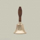 00282 Hardwood Solid The Hand Brass Handle Usa Bell