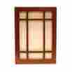 Hb-7611-02 Hampton Bay Wireless Or Wired Door Bell Craftsman Style Medium Cherry Wood 016963076112