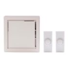 Hb-7732-03 Hampton Bay Wireless Door Bell Kit Buttons White 016963377325