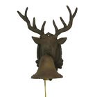 0170s-08650 Head Bell Deer Cast Iron Iwgac Large