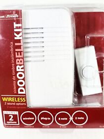 Health Zenith Doorbell Kit Wireless 2 Sound Options Up To 100foot Range