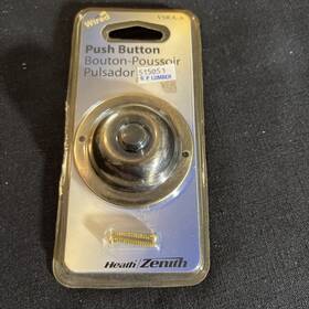 Heath 011009205396 Zenith Wired Push Button Doorbell Vsra-a Antique Brass Nos 2002 New