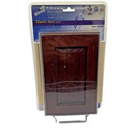 Heath 016963089006 Zenith Wired Solid Wood 2 Note Melody Door Bell Chime Sealed New #48