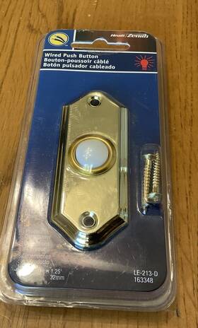 Le-213-d Heath 016963213005 Nip Zenith 163348 Wired Push Button Boton Cableado