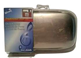 615-0035 Heath Heath/zenith Traditional Decor Series 2005 Wired Door Chime Satin Nickel New