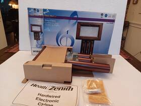 6se27 Heath Zenith Wired Solid Wood Door Chime 8-note Front Melody Nib See
