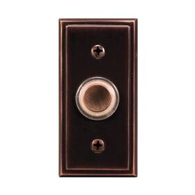 Sl-716 Heath 733353481300 New Zenith Wired Oil Rubbed Bronze Led Lighted Doorbell Button