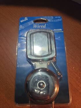 Le-172c Heath Heath/zenith Door Bell Silver Tone New Wired Vintage