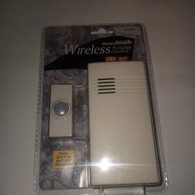 Sl-6150-1 Heath Zenith Wireless Portable Doorbell Sealed Vintage