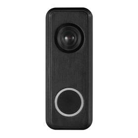 Heath Zenith 445003033038 Black Plastic Wireless Lighted Battery-operated Push Doorbell Button With Realis