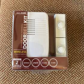 Sl-6162-c Heath Zenith Dl-6167 Wireless Doorbell Door Chime Kit White New Sealed