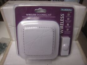 Sl-7309-03 Heath Zenith White Plastic Wireless Door Chime Kit