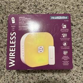 Sl-7310-03 Heath Zenith White Plastic Wireless Door Chime Kit