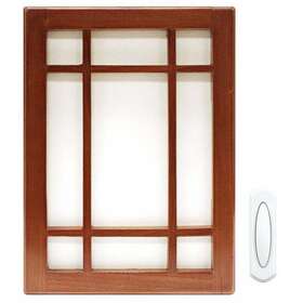 Sl-7611-03 Heath Zenith 6-1/16 Inch Wide Wireless Door Chime&unlighted Push Button